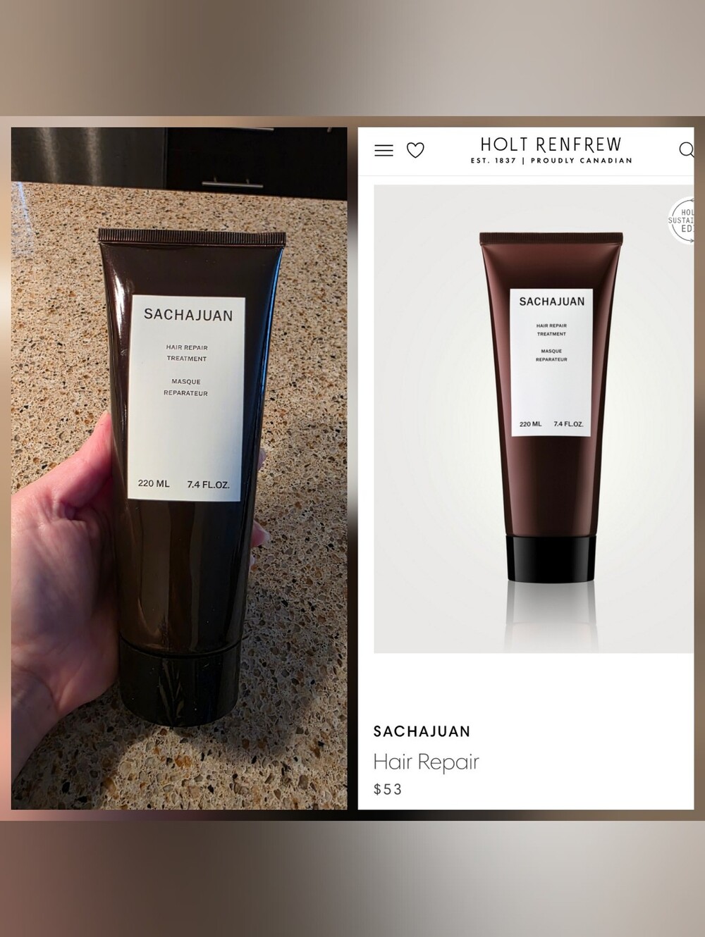 Sachajuan Hair Repair Treatment Mask
